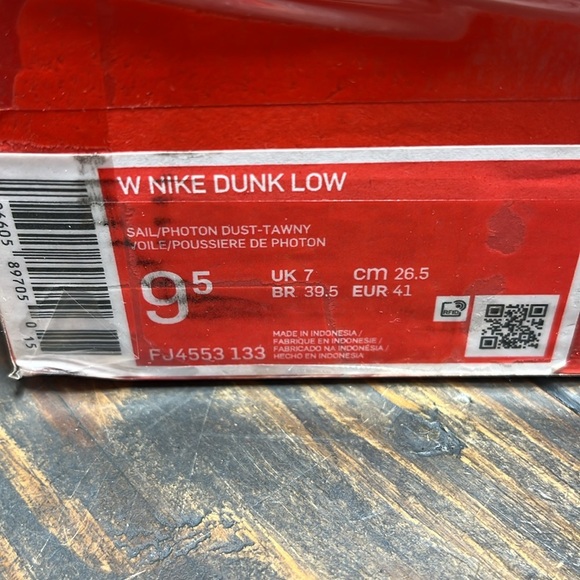 NIKE W NIKE DUNK LOW SAIL/PHOTON DUST - 9.5 - Picture 9 of 9